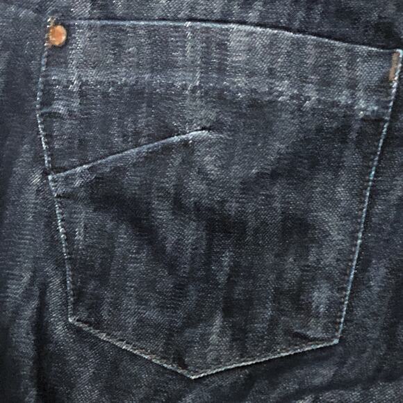 James Jeans Ritchie  Dry Aged Denim Straight Leg Ankle Dark Wash Size 28 - Picture 9 of 16